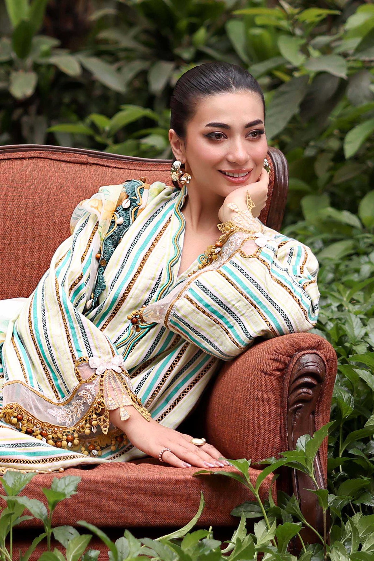 3 Piece Unstitched Embroidered Jacquard Suit