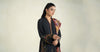 3 Piece Printed Linen Suit | MPS-2402-B
