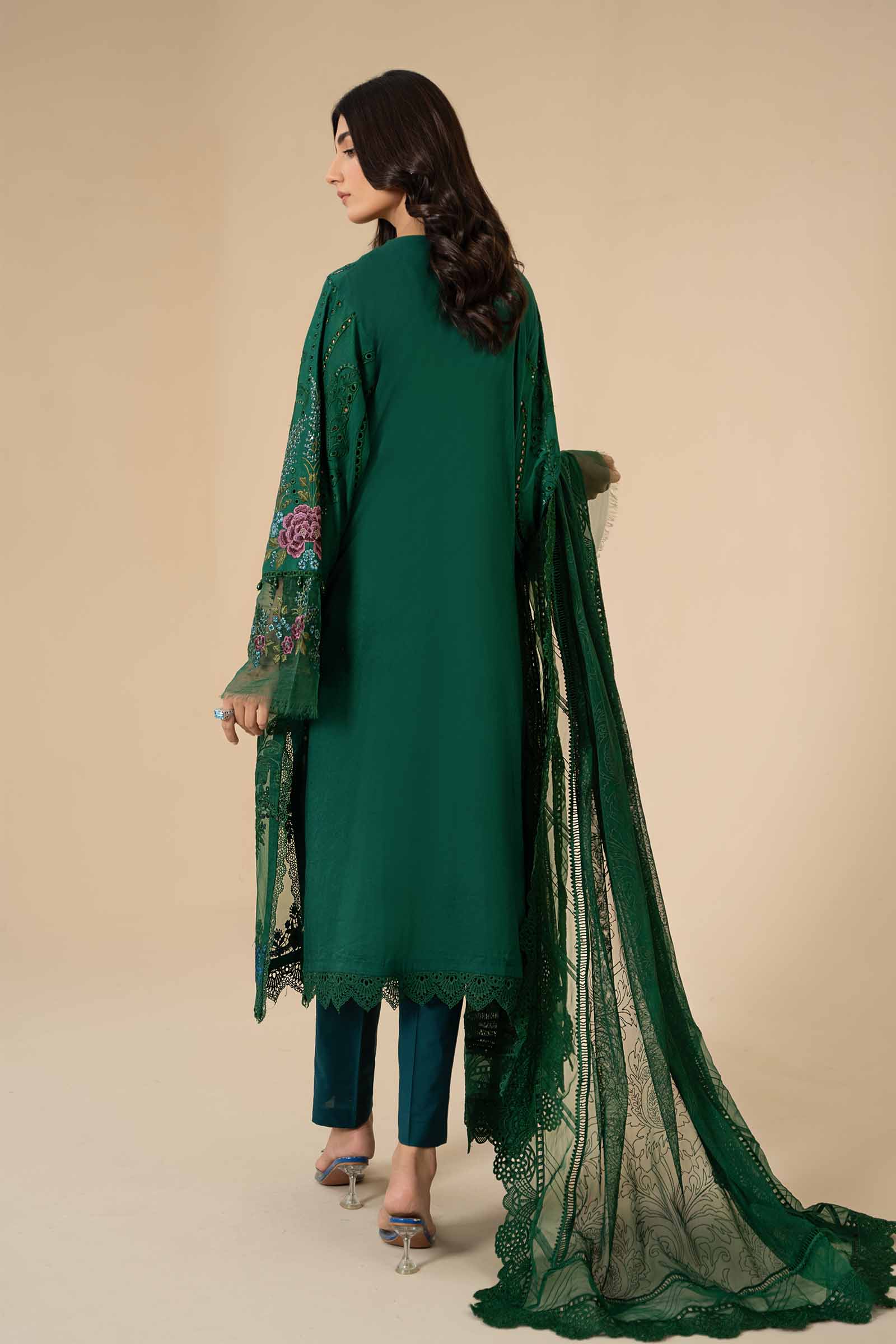 3 Piece Embroidered Lawn Suit | ELS-24-02