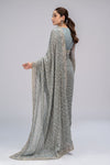 Saree Grey Blue BDS-2602