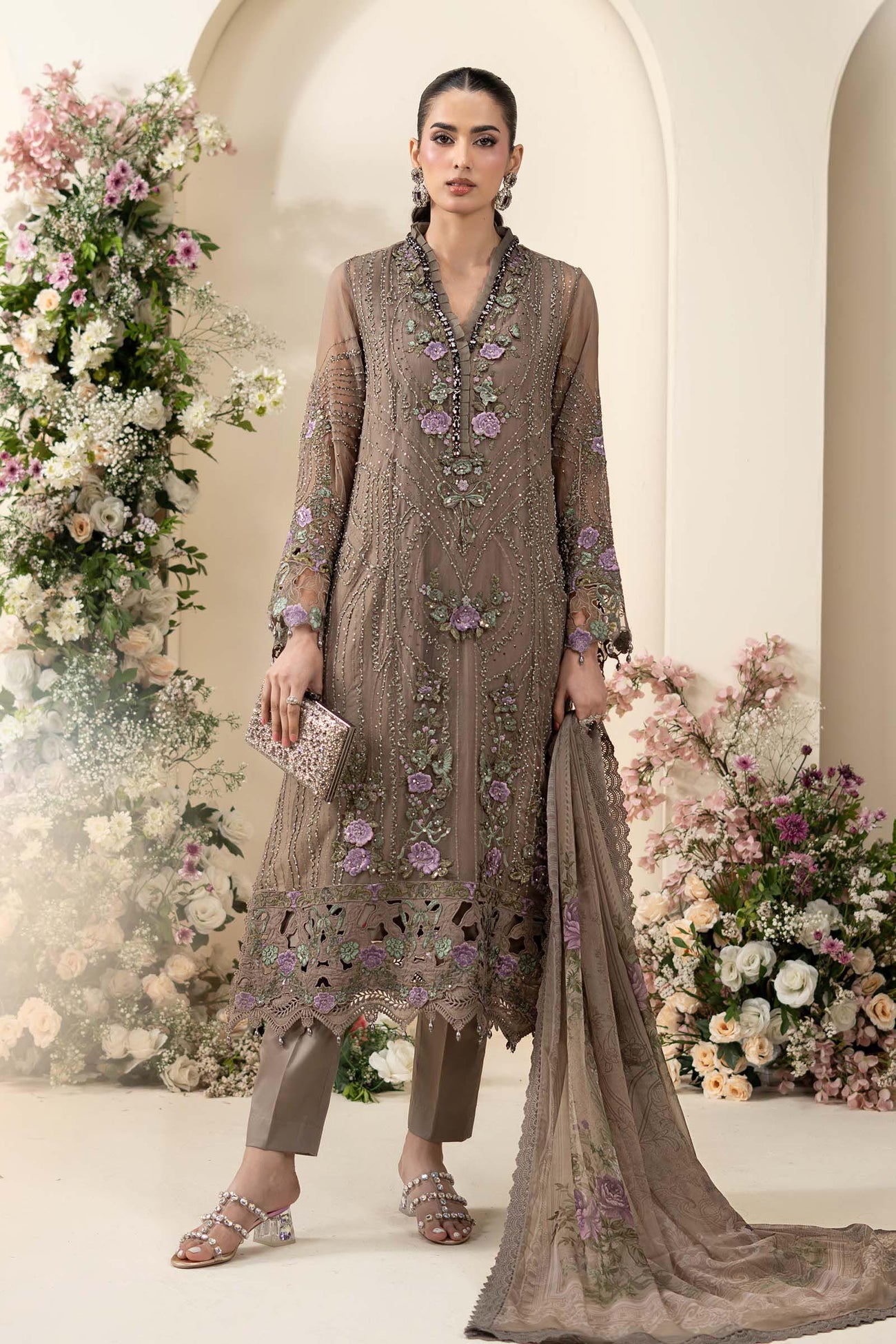 Stitched Chiffon Collection 2026 – Maria.B. Designs (AE)
