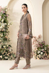 3 Piece Embroidered Chiffon Suit