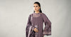 3 Piece Embroidered Linen Suit | DLS-1202