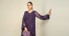 3 Piece Embroidered Chiffon Suit | MCS-24-102