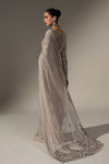Embroidered Chiffon Saree
