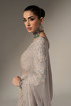 Embroidered Chiffon Saree