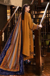 3 Piece Unstitched Embroidered Twill Linen Suit