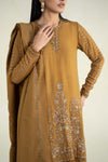 3 Piece Printed Linen Suit | MPS-2403-A