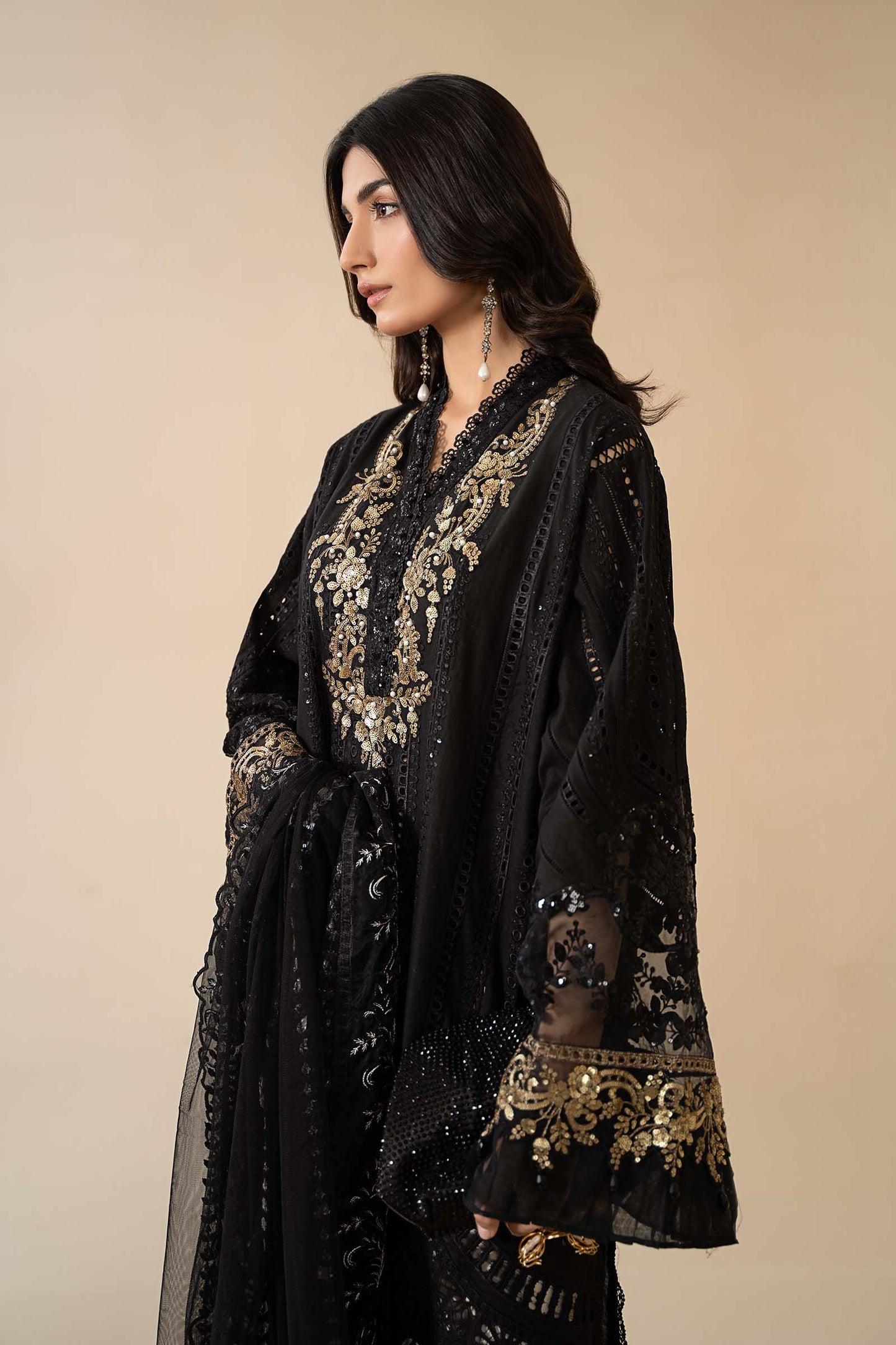 3 Piece Embroidered Lawn Suit | ELS-24-03