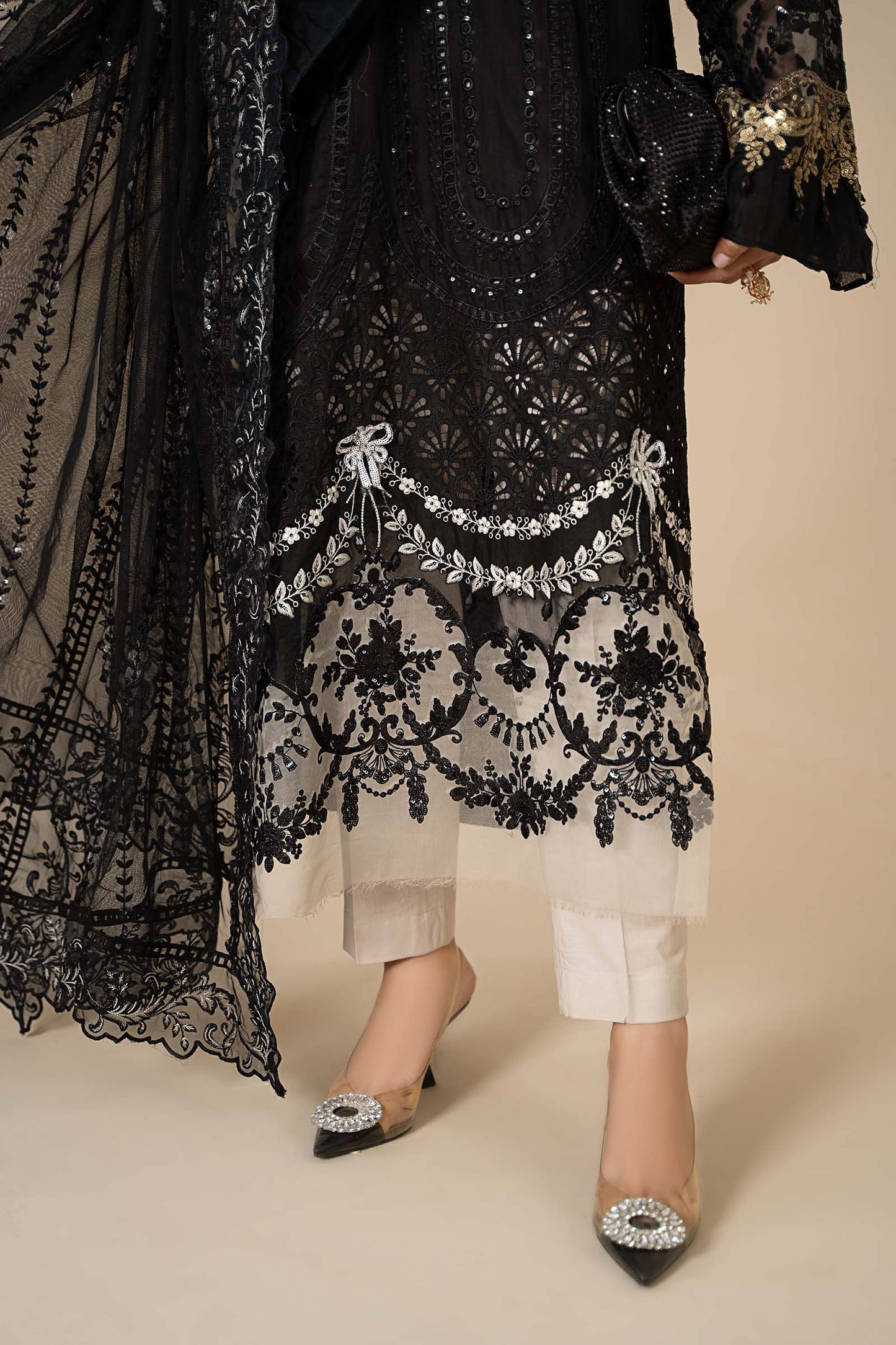 3 Piece Embroidered Lawn Suit | ELS-24-03