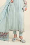 3 Piece Embroidered Chiffon Suit | MCS-24-103