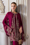 3 Piece Unstitched Embroidered Chiffon Suit | BD-3003