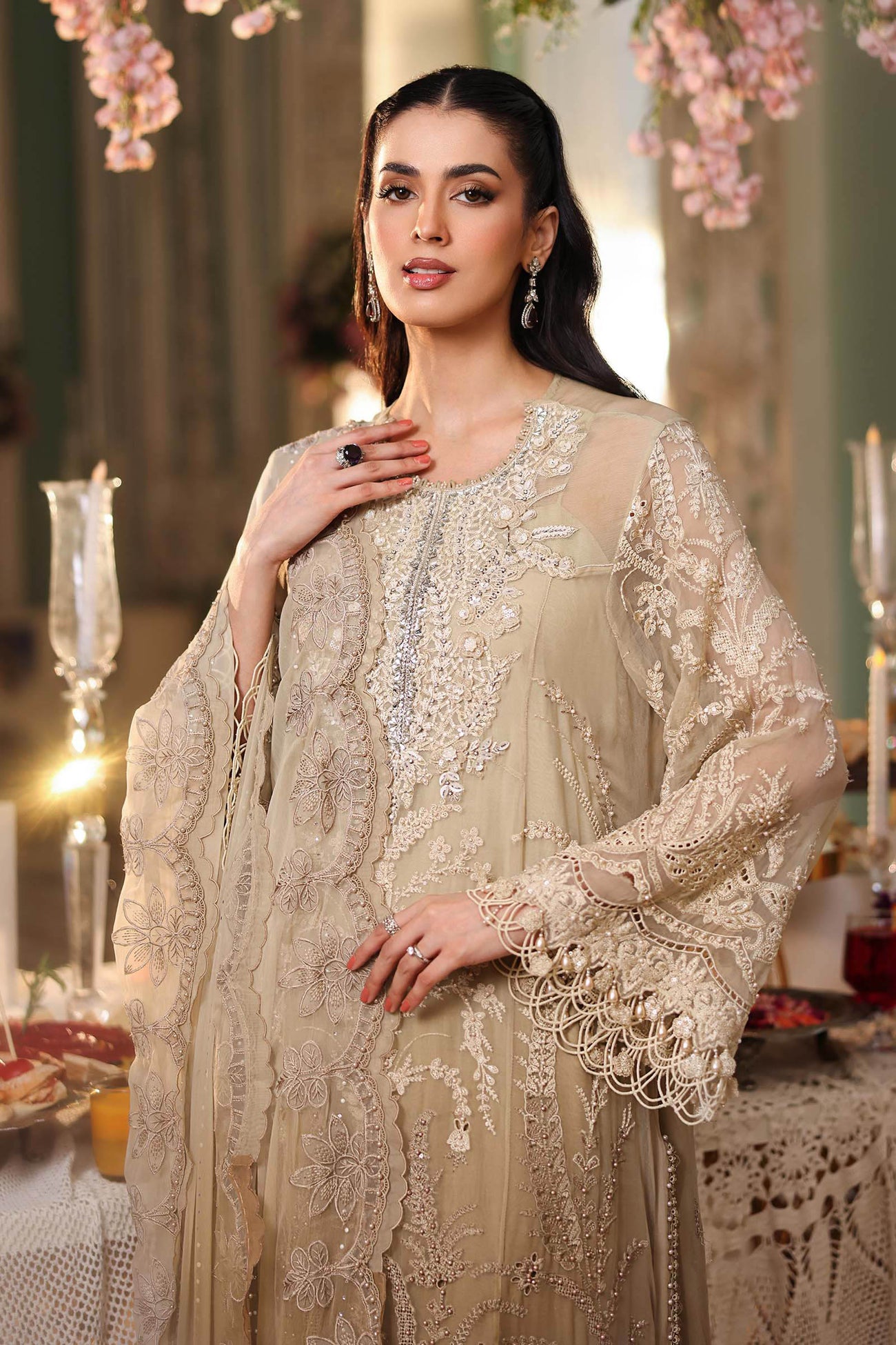 Unstitched Luxury Chiffon Collection Maria.B. Designs (AE) Unstitched Luxury Chiffon Collection Maria.B. Designs (AE)