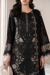 3 Piece Embroidered Paper Cotton Suit | ELS-25-03