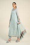 3 Piece Embroidered Chiffon Suit | MCS-24-103