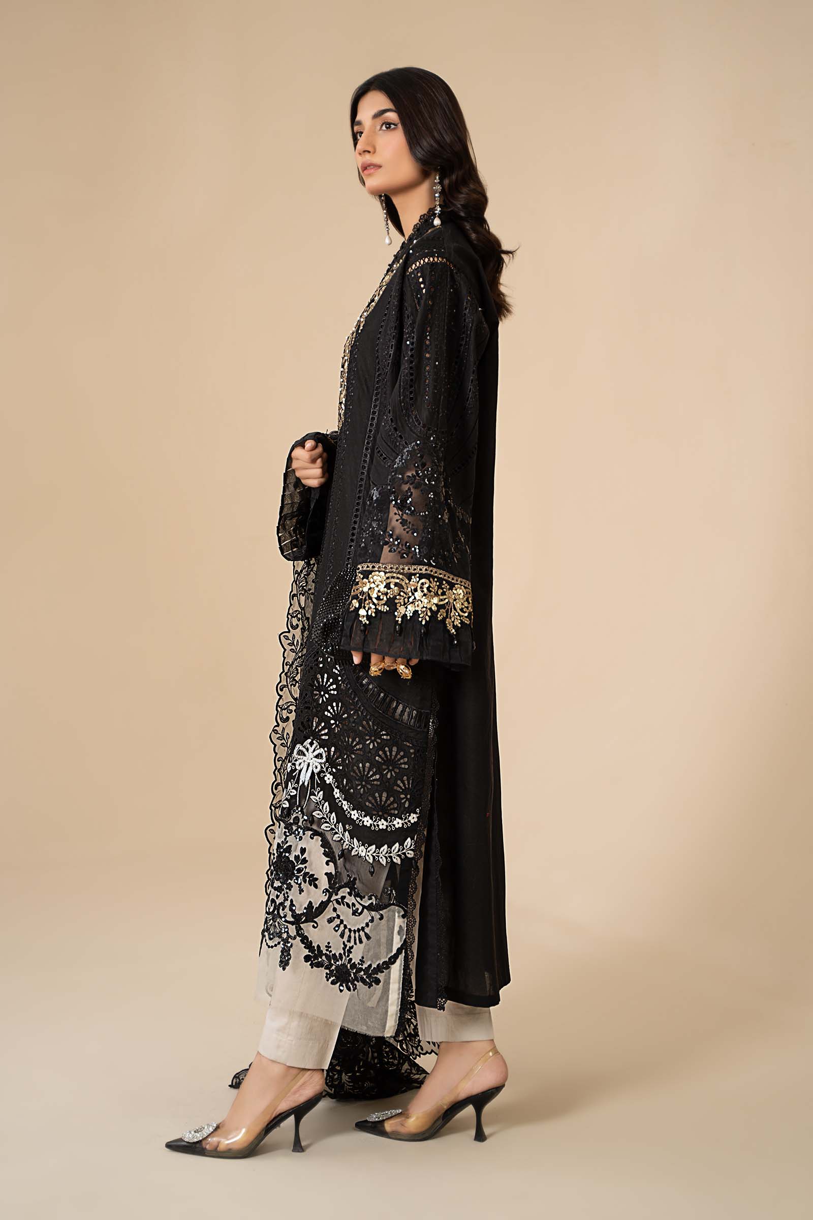 3 Piece Embroidered Lawn Suit | ELS-24-03