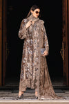3 Piece Unstitched Embroidered Velvet Suit