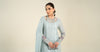 3 Piece Embroidered Chiffon Suit | MCS-24-103