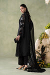 3 Piece Embroidered Chiffon Suit
