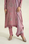 3 Piece Printed Linen Suit | MPS-2404-A
