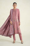 3 Piece Printed Linen Suit | MPS-2404-A
