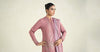 3 Piece Printed Linen Suit | MPS-2404-A