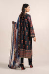 3 Piece Printed Cambric Suit | MPS-2304-B