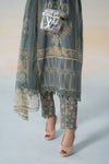 3 PIECE PRINTED LAWN SUIT | MPS-2104-B