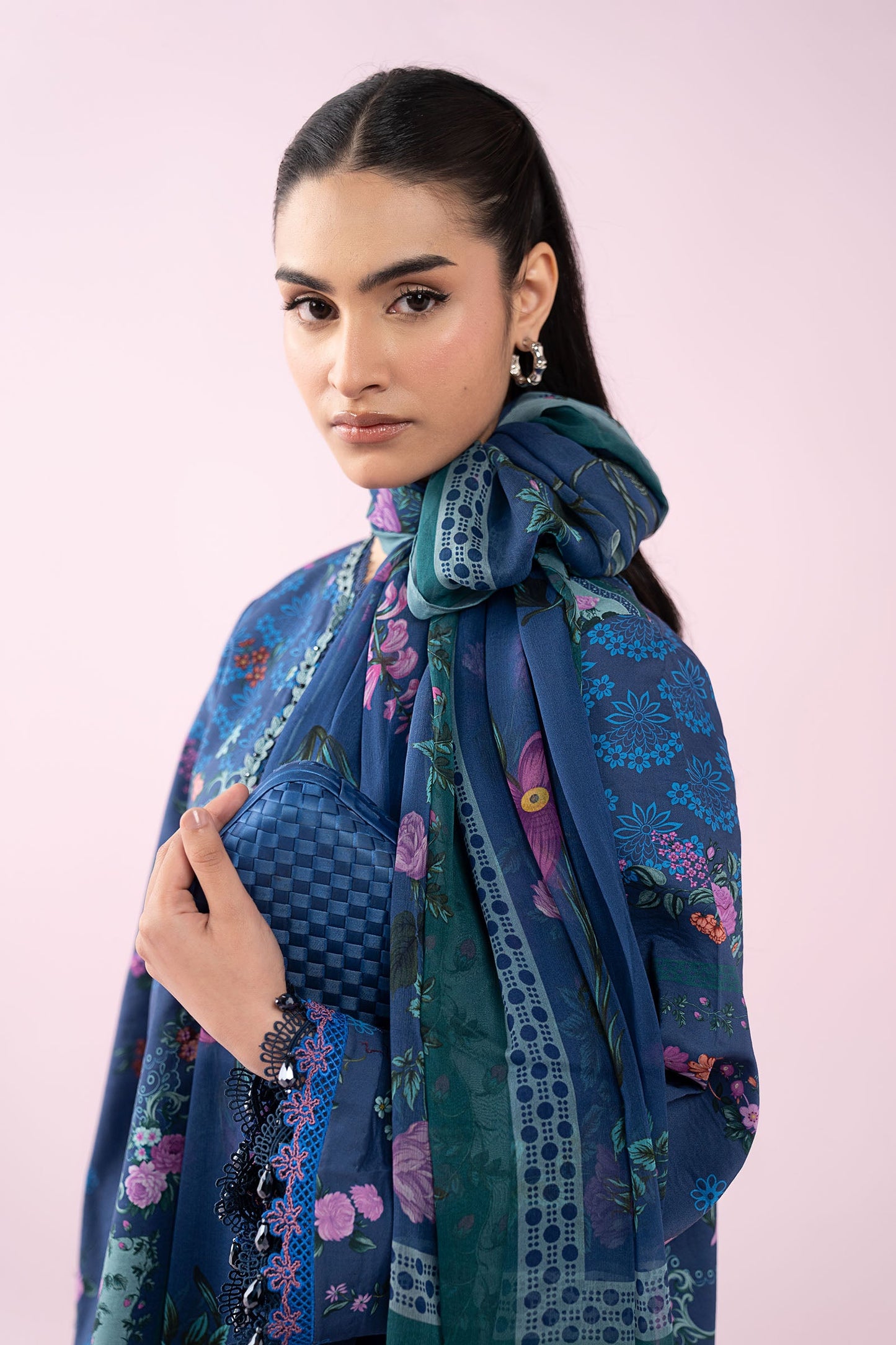 3 Piece Embroidered Lawn Suit