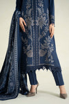 3 Piece Printed Linen Suit | MPS-2404-B