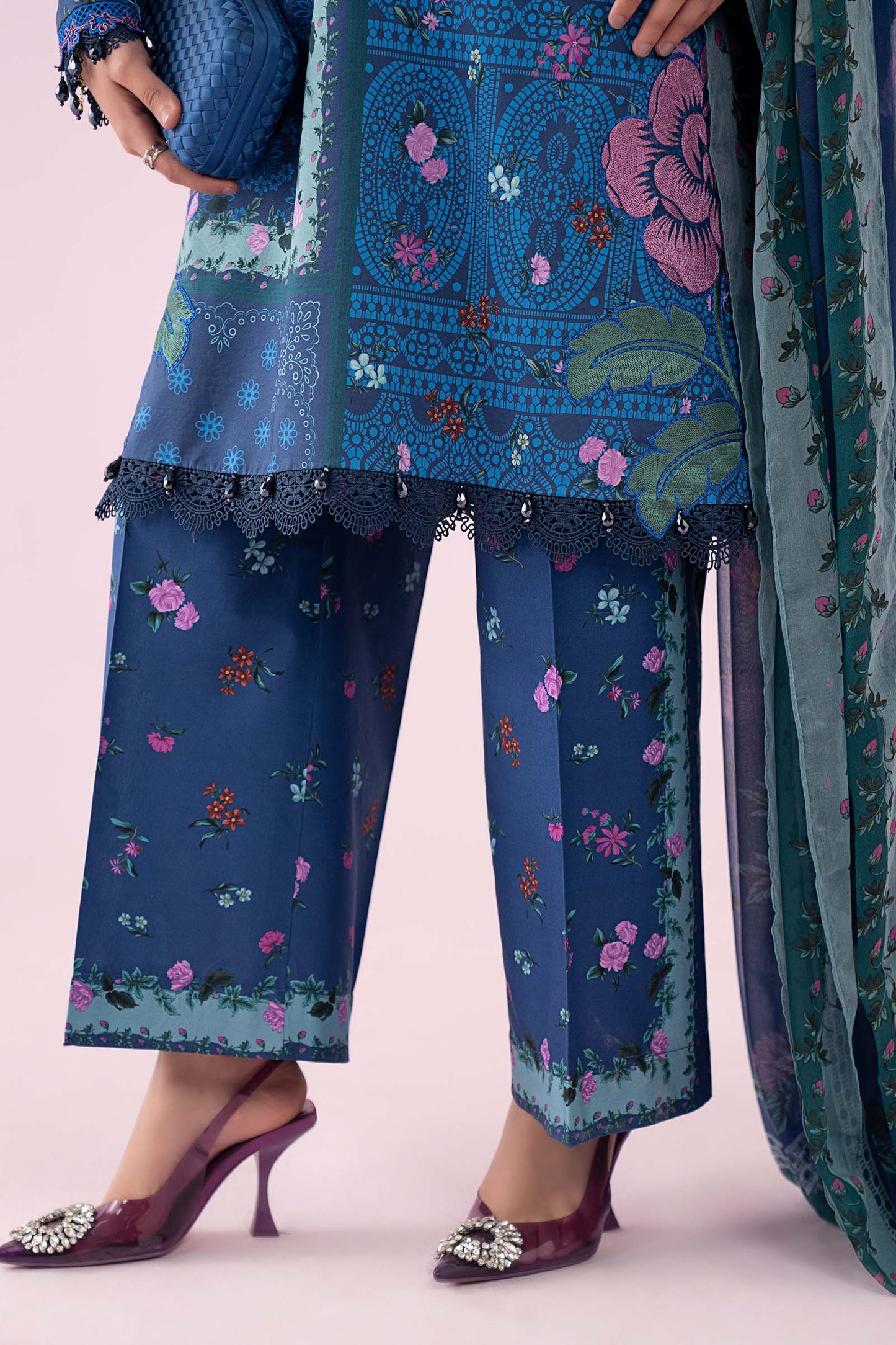 3 Piece Embroidered Lawn Suit
