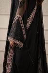 3 Piece Embroidered Chiffon Suit | MCS-25-104