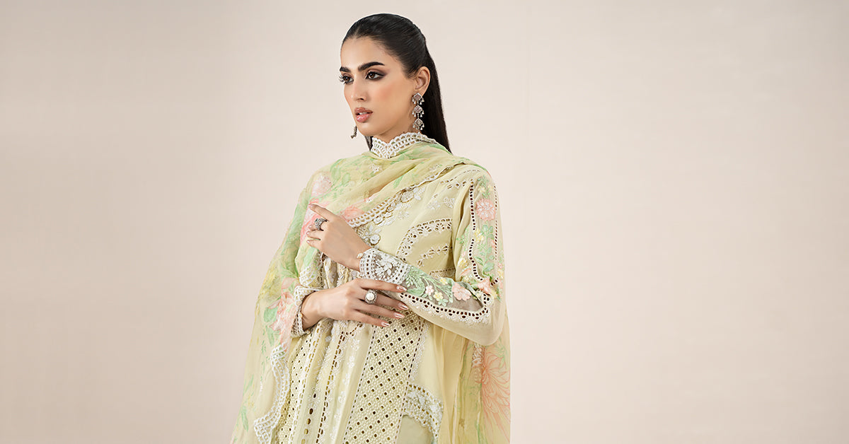 3 Piece Embroidered Lawn Suit | ELS-25-04