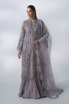 3 Piece Unstitched Embroidered Organza Suit