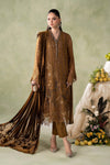 3 Piece Embroidered Chiffon Suit