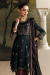 3 Piece Unstitched Embroidered Tusser Silk Suit