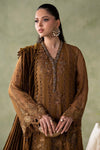 3 Piece Embroidered Chiffon Suit