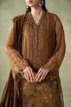 3 Piece Embroidered Chiffon Suit