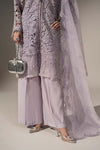 3 Piece Embroidered Organza Suit
