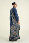 3 Piece Printed Linen Suit | MPS-2405-A