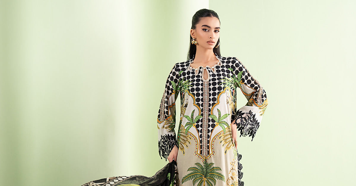 3 Piece Embroidered Lawn Suit