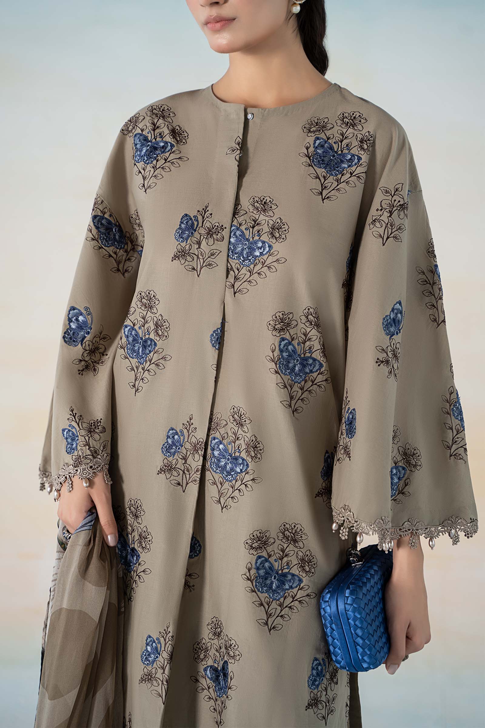 3 PIECE PRINTED LAWN SUIT