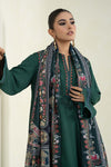 3 Piece Printed Linen Suit | MPS-2405-B