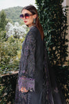 3 Piece Unstitched Embroidered Velvet Suit