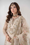 3 Piece Embroidered Organza Suit | BDS-2805