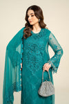 3 Piece Embroidered Chiffon Suit | MCS-24-105