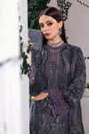3 Piece Unstitched Embroidered Velvet Suit