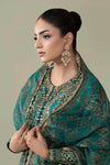 3 Piece Embroidered Cotton Satin Suit | CSS-805