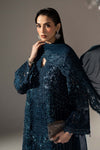 3 Piece Embroidered Organza Suit