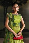 3 Piece Unstitched Embroidered Raw Silk Suit